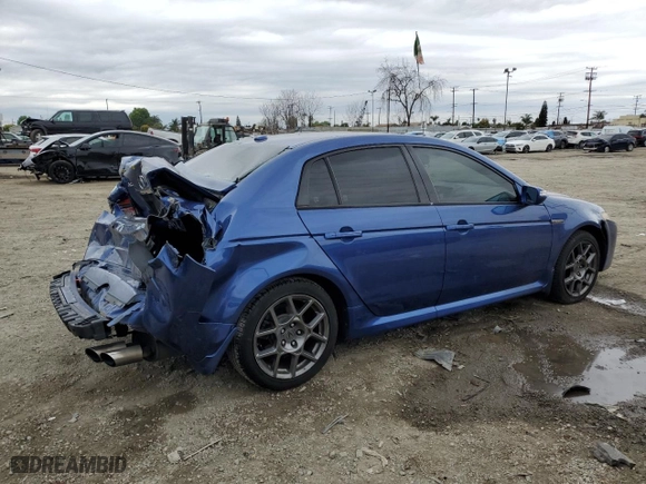 2007 Acura TL Type-S with VIN 19UUA76597A021476, listed as a Copart auction lot 48670765 with 0 mi miles and Salvage Title. Bid and sale history available at carsss.com. Image 3.