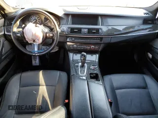 2014 BMW 5 Series 535d with VIN WBAXA5C58ED690545, listed as a Copart auction lot 46672495 with 161,998 mi miles and Salvage Title. Bid and sale history available at carsss.com. Image 8.