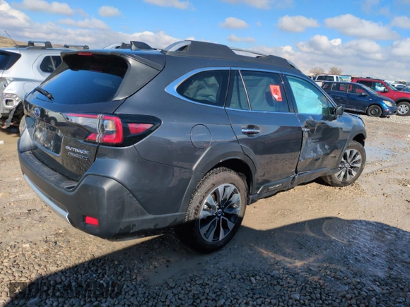 2024 Subaru Outback Touring XT with VIN 4S4BTGPD7R3172793, listed as a Copart auction lot 45950715 with 6,712 mi miles and Salvage title. Bid and sale history available at DreamBid. Image 3.
