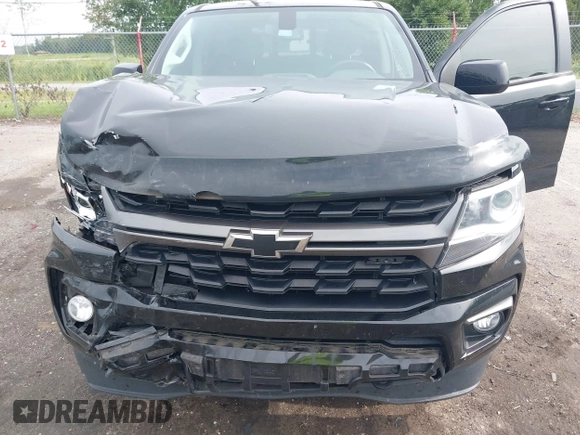 2021 Chevrolet Colorado 4WD Z71 with VIN 1GCGTDEN5M1190797, listed as a IAAI auction lot 42473079 with 77,290 mi miles and . Bid and sale history available at DreamBid. Image 6.