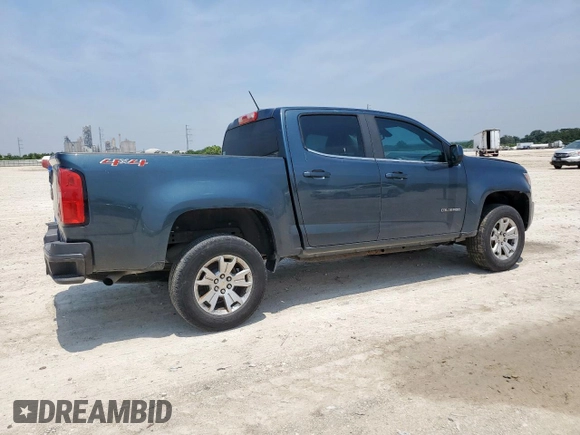 2020 Chevrolet Colorado 4WD LT with VIN 1GCGTCEN2L1102779, listed as a Copart auction lot 57091205 with 95,150 mi miles and Salvage title. Bid and sale history available at DreamBid. Image 3.
