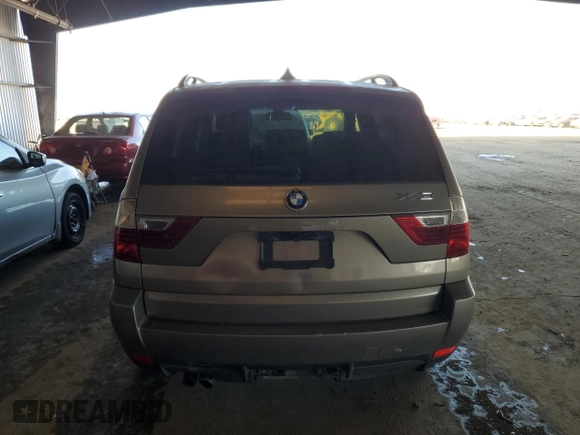 2008 BMW X3 3.0si with VIN WBXPC93438WJ07550, listed as a Copart auction lot 83121894 with 173,518 mi miles and Salvage Title. Bid and sale history available at carsss.com. Image 6.