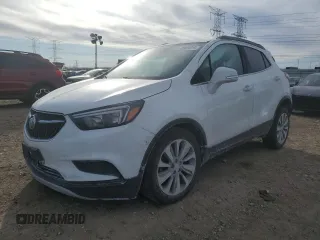 2018 Buick Encore Preferred with VIN KL4CJESB8JB685077, listed as a Copart auction lot 42809315 with 76,643 mi miles and Salvage Title. Bid and sale history available at carsss.com. Image 1.