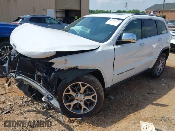 2021 Jeep Grand Cherokee Limited with VIN 1C4RJFBG0MC838597, listed as a IAAI auction lot 42263177 with 86,728 mi miles and . Bid and sale history available at DreamBid. Image 2.