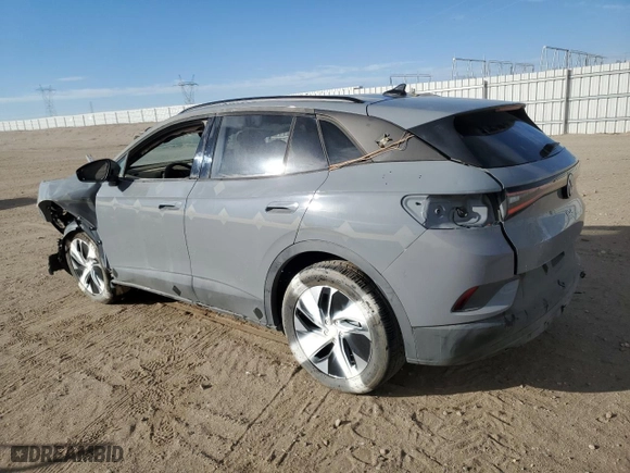 2021 Volkswagen ID.4 Pro with VIN WVGRMPE22MP034867, listed as a Copart auction lot 85615554 with 57 mi miles and Clean Title. Bid and sale history available at carsss.com. Image 2.