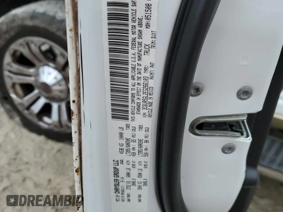 2014 Ram 2500 Longhorn with VIN 3C6UR5GL2EG266103, listed as a Copart auction lot 41712335 with 169,125 mi miles and Salvage Title. Bid and sale history available at carsss.com. Image 12.