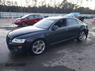 2011 Audi A6 with VIN WAUKGBFB4BN042845, listed as a Copart auction lot 41839165 with Not provided miles and Salvage title. Bid and sale history available at DreamBid. Image 1.