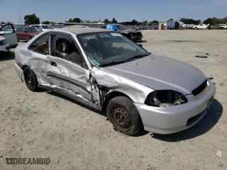 1996 Honda Civic DX with VIN 1HGEJ6228TL048354, listed as a Copart auction lot 63229044 with 117,321 mi miles and Salvage Title. Bid and sale history available at carsss.com. Image 4.
