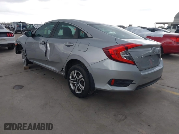 2016 Honda Civic Sedan LX with VIN 19XFC2F54GE068660, listed as a IAAI auction lot 41879984 with 34,144 mi miles. Bid and sale history available at carsss.com. Image 3.