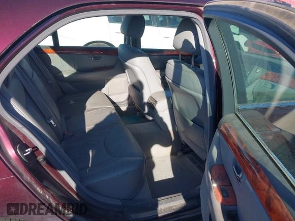 2005 Lexus LS 430 z VIN JTHBN36F150176584, wystawiony jako IAAI lot #41753907 z przebiegiem 219 602 mil mil oraz . Historia ofert i sprzedaży dostępna na DreamBid. Obrazek 7.