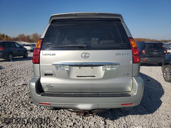 2004 Lexus GX 470 with VIN JTJBT20X840060605, listed as a Copart auction lot 77177644 with 268,606 mi miles and Clean Title. Bid and sale history available at carsss.com. Image 6.