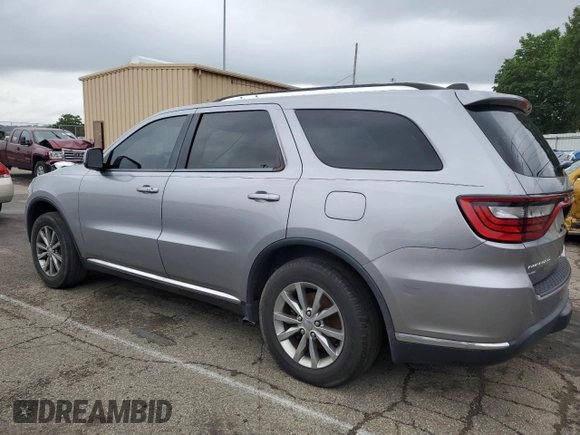 2016 Dodge Durango SXT with VIN 1C4RDJAG3GC309161, listed as a Copart auction lot 60219395 with 161,397 mi miles and Clean title. Bid and sale history available at DreamBid. Image 2.