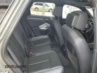 2023 Audi Q3 S line Premium with VIN WA1DECF34P1140721, listed as a Copart auction lot 45188325 with 40,458 mi miles and Salvage title. Bid and sale history available at DreamBid. Image 11.