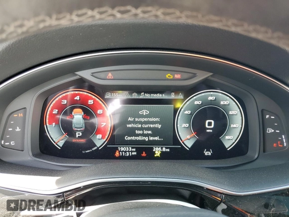 2023 Audi SQ8 Premium Plus z VIN WA1AWBF18PD046333, wystawiony jako Copart lot #81616984 z przebiegiem 19 033 mil mil oraz Szkoda całkowita • Salvage title. Historia ofert i sprzedaży dostępna na DreamBid. Obrazek 9.