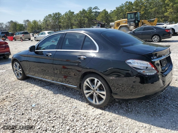 2015 Mercedes-Benz C-Class C 300 with VIN 55SWF4JB4FU075745, listed as a Copart auction lot 47695835 with 105,268 mi miles and Salvage Title. Bid and sale history available at carsss.com. Image 2.
