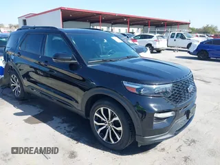 2020 Ford Explorer ST z VIN 1FM5K8GC9LGD04224, wystawiony jako IAAI lot #41833095 z przebiegiem 55 956 mil mil oraz . Historia ofert i sprzedaży dostępna na DreamBid. Obrazek 1.