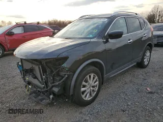 2018 Nissan Rogue SV with VIN KNMAT2MV8JP613487, listed as a Copart auction lot 48536115 with 30,580 mi miles and Salvage Title. Bid and sale history available at carsss.com. Image 1.