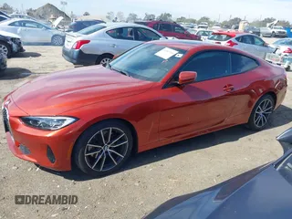 2022 BMW 4 Series 430i with VIN WBA53AP04NCK23797, listed as a IAAI auction lot 41583184 with 42,069 mi miles and . Bid and sale history available at carsss.com. Image 13.