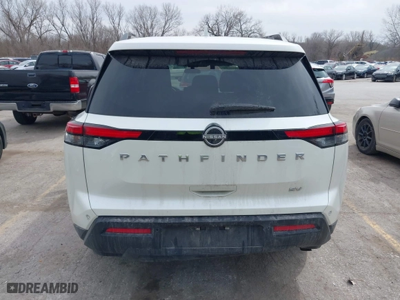 2024 Nissan Pathfinder SV with VIN 5N1DR3BA1RC274037, listed as a IAAI auction lot 41795475 with 40,079 mi miles. Bid and sale history available at carsss.com. Image 17.