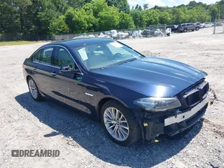 2014 BMW 5 Series 528i z VIN WBA5A5C57ED509930, wystawiony jako IAAI lot #42308771 z przebiegiem 105 286 mil mil oraz . Historia ofert i sprzedaży dostępna na DreamBid. Obrazek 1.