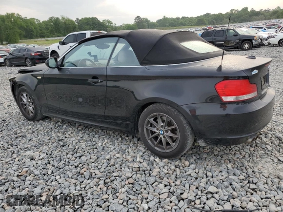 2011 BMW 1 Series 128i with VIN WBAUN1C58BVH82487, listed as a Copart auction lot 54295625 with 60,879 mi miles and Salvage title. Bid and sale history available at DreamBid. Image 2.