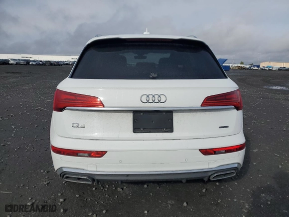 2023 Audi Q5 S line Premium Plus with VIN WA1EAAFY5P2078143, listed as a Copart auction lot 48393595 with 42,770 mi miles and Salvage Title. Bid and sale history available at carsss.com. Image 6.