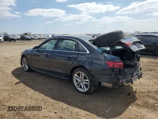 2022 Audi A4 S line Premium Plus z VIN WAUEAAF42NN015240, wystawiony jako Copart lot #52463865 z przebiegiem 56 128 mil mil oraz Szkoda całkowita • Salvage title. Historia ofert i sprzedaży dostępna na DreamBid. Obrazek 2.
