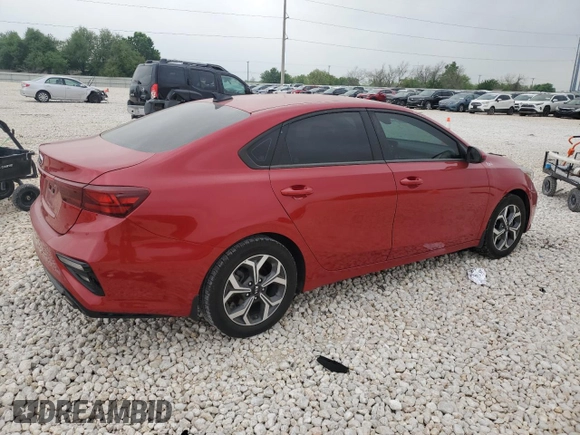 2020 Kia Forte LXS with VIN 3KPF24AD8LE154562, listed as a Copart auction lot 50913485 with 92,316 mi miles and Salvage Title. Bid and sale history available at carsss.com. Image 3.