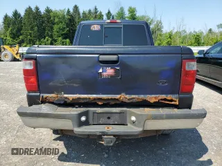 2002 Ford Ranger XL Fleet with VIN 1FTZR45E72TA69892, listed as a Copart auction lot 59849975 with 194,334 mi miles and Salvage title. Bid and sale history available at DreamBid. Image 6.