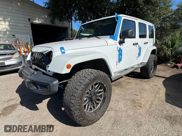 2012 Jeep Wrangler Unlimited Altitude z VIN 1C4HJWEG5CL222948, wystawiony jako Copart lot #61101825 z przebiegiem 106 991 mil mil oraz Czysty tytuł • Clean title. Historia ofert i sprzedaży dostępna na DreamBid. Obrazek 2.