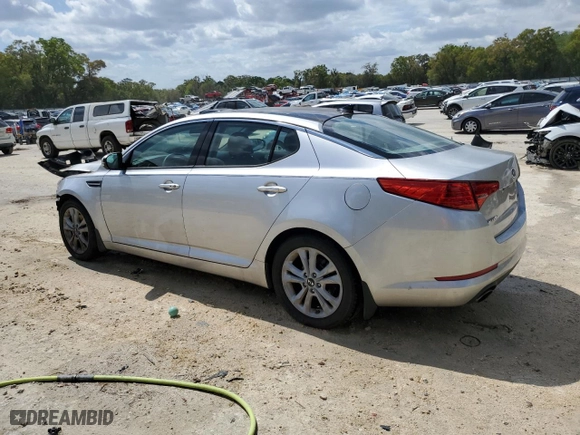 2011 Kia Optima EX with VIN KNAGN4A76B5103722, listed as a Copart auction lot 49847065 with 0 mi miles and Salvage Title. Bid and sale history available at carsss.com. Image 2.