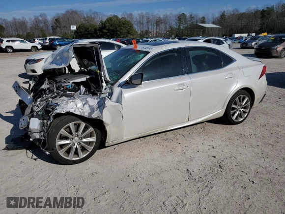 2016 Lexus IS 300/350 with VIN JTHCM1D22G5003657, listed as a Copart auction lot 46746135 with 127,331 mi miles and Salvage Title. Bid and sale history available at DreamBid. Image 1.