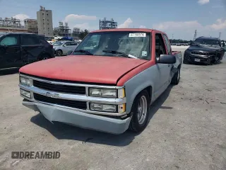 1998 Chevrolet Silverado 1500 with VIN 2GCEC19M8W1262449, listed as a Copart auction lot 67150574 with 167,907 mi miles and Salvage Title. Bid and sale history available at DreamBid. Image 11.