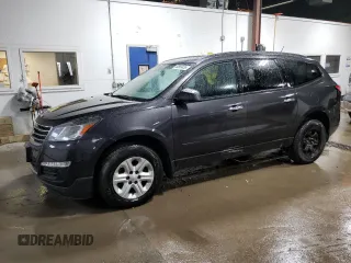 2015 Chevrolet Traverse LS with VIN 1GNKRFKDXFJ106340, listed as a Copart auction lot 49883455 with 185,257 mi miles and Clean Title. Bid and sale history available at DreamBid. Image 1.