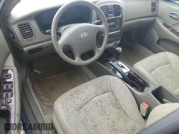 2005 Hyundai Sonata GLS with VIN KMHWF35H45A155480, listed as a Copart auction lot 74567304 with 0 mi miles and Salvage Title. Bid and sale history available at carsss.com. Image 8.