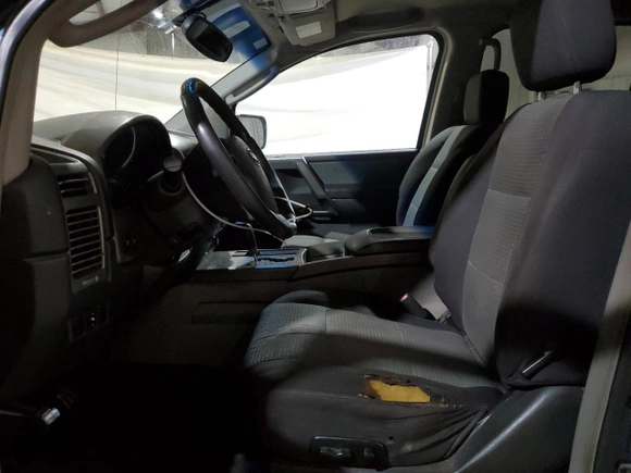 2004 Nissan Titan LE with VIN 1N6AA07B24N517623, listed as a Copart auction lot 46680665 with 217,639 mi miles and Clean Title. Bid and sale history available at carsss.com. Image 7.