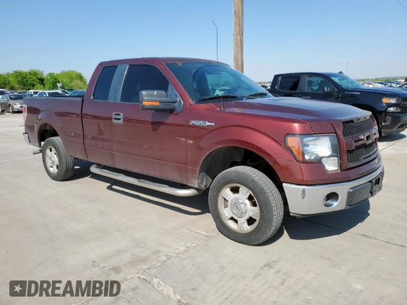 2009 Ford F-150 STX with VIN 1FTRX12879KC61168, listed as a Copart auction lot 52399755 with 197,923 mi miles and Clean Title. Bid and sale history available at carsss.com. Image 4.