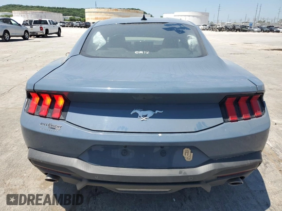 2024 Ford Mustang EcoBoost with VIN 1FA6P8THXR5141119, listed as a Copart auction lot 56909265 with 22,439 mi miles and Salvage title. Bid and sale history available at DreamBid. Image 6.