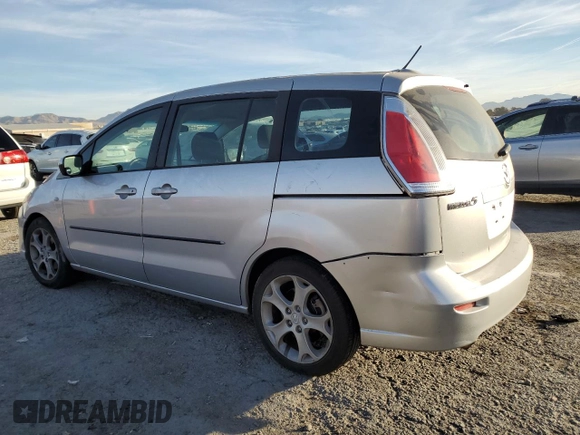 2009 Mazda 5 Sport with VIN JM1CR29L490347159, listed as a Copart auction lot 86922364 with 144,390 mi miles and Salvage title. Bid and sale history available at DreamBid. Image 2.