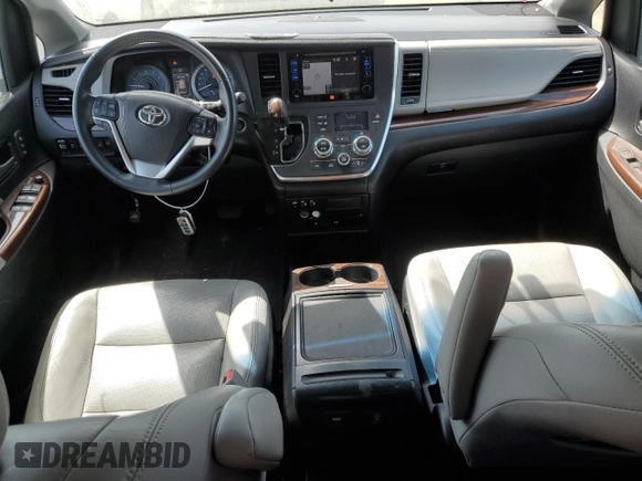 2015 Toyota Sienna Ltd with VIN 5TDDK3DC7FS127013, listed as a Copart auction lot 48323475 with 54,539 mi miles and Salvage Title. Bid and sale history available at carsss.com. Image 8.
