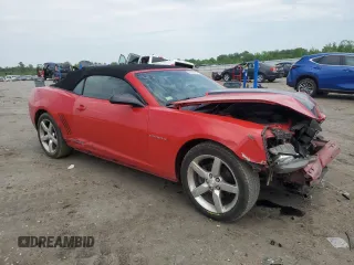 2011 Chevrolet Camaro 1LT with VIN 2G1FB3DD2B9182935, listed as a Copart auction lot 55523415 with 128,580 mi miles and Salvage title. Bid and sale history available at DreamBid. Image 4.