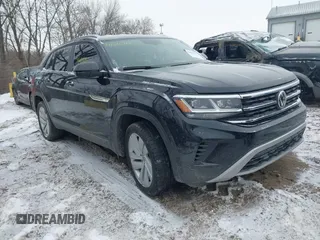 2022 Volkswagen Atlas SE with VIN 1V2LC2CA6NC211244, listed as a IAAI auction lot 41610487 with 49,494 mi miles and . Bid and sale history available at DreamBid. Image 1.
