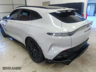 2023 Aston Martin DBX 707 with VIN SD7VUJBW2PTV05712, listed as a IAAI auction lot 40673188 with 4,702 mi miles. Bid and sale history available at carsss.com. Image 3.