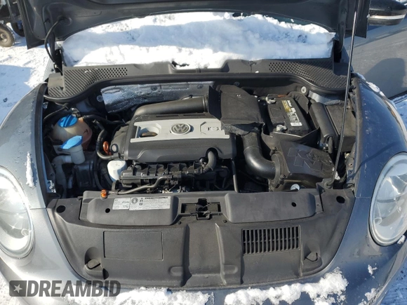 2012 Volkswagen Beetle 2.0T Turbo w/Sun/Snd/Nav PZEV with VIN 3VWVA7AT1CM609293, listed as a Copart auction lot 43752095 with 92,048 mi miles and Salvage Title. Bid and sale history available at carsss.com. Image 11.