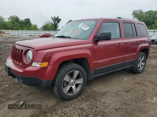 2017 Jeep Patriot High Altitude with VIN 1C4NJPFA8HD207686, listed as a Copart auction lot 58583385 with 77,889 mi miles and Salvage title. Bid and sale history available at DreamBid. Image 1.
