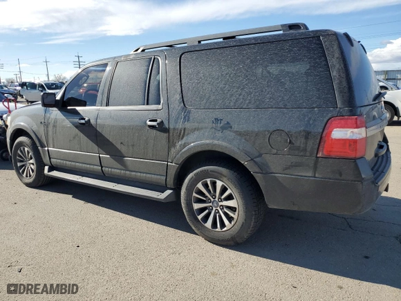 2015 Ford Expedition EL XLT with VIN 1FMJK1JT9FEF43951, listed as a Copart auction lot 48905635 with 181,118 mi miles and Salvage Title. Bid and sale history available at carsss.com. Image 2.