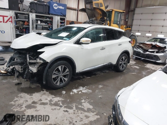 2020 Nissan Murano S with VIN 5N1AZ2ASXLN152232, listed as a IAAI auction lot 41577113 with 108,895 mi miles and . Bid and sale history available at DreamBid. Image 18.