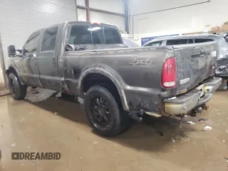 2005 Ford F-250 XL with VIN 1FTSW215X5EC15277, listed as a Copart auction lot 46355635 with 177,231 mi miles and Salvage title. Bid and sale history available at DreamBid. Image 2.