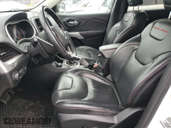 2017 Jeep Cherokee Trailhawk L Plus with VIN 1C4PJMBS3HD237118, listed as a Copart auction lot 49303805 with 120,581 mi miles and Salvage Title. Bid and sale history available at carsss.com. Image 7.