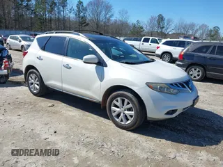 2012 Nissan Murano SL with VIN JN8AZ1MUXCW103848, listed as a IAAI auction lot 41635052 with 175,420 mi miles and . Bid and sale history available at carsss.com. Image 1.
